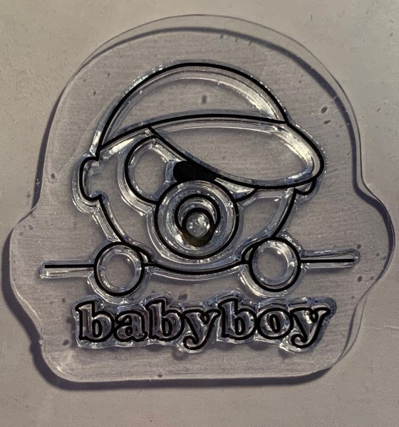 Mini Clear Stamp Baby Boy